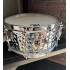 Caja de Acero Martillado Cromada Power Hoop 14x6.5 SH1465